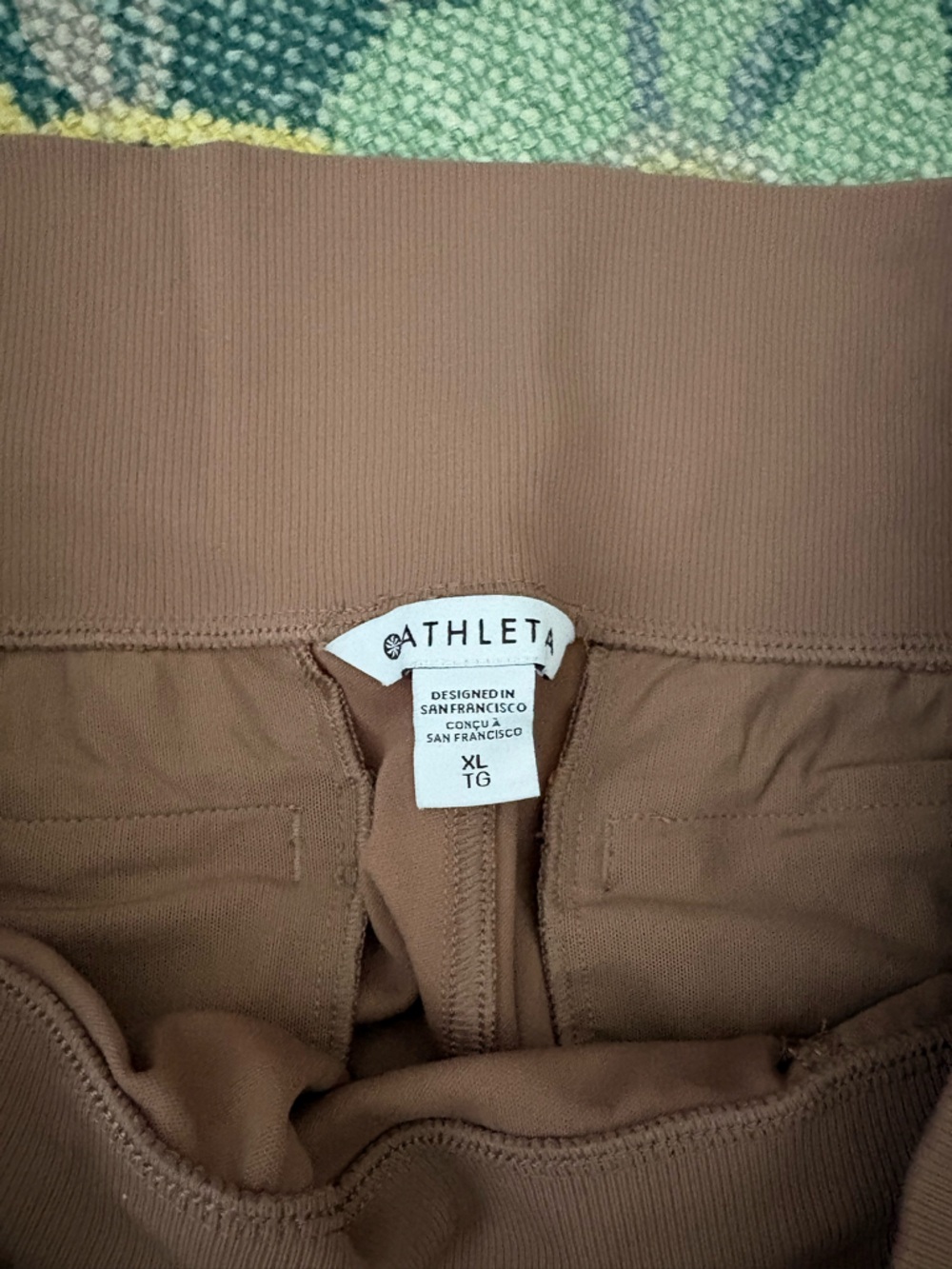Athleta Venice Jogger Mocha brown Size XL - Picture 4 of 6